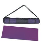 Yoga Mat And Carrying Case - Purple