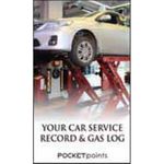 Your Car Service Record & Gas Log Pocket Pamphlet -  