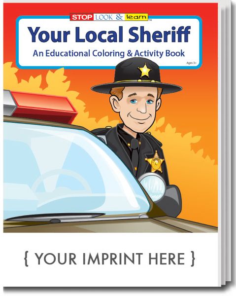 Main Product Image for Your Local Sheriff Coloring And Activity Book