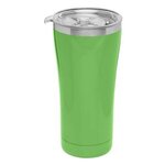 Yukon - 22 oz. Double-Wall Stainless Travel Mug - Laser - Lime Green