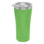 Yukon - 22oz. Double Wall Stainless Travel Mug - Silkscreen - Lime Green