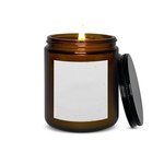 Zen Amber Candle - Clear