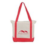 Zephyr - Cotton Canvas Boat Tote Bag