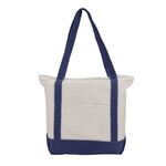 Zephyr - Cotton Canvas Boat Tote Bag