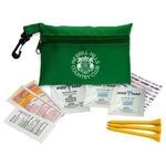 Zip Tote Golf Kit - Green