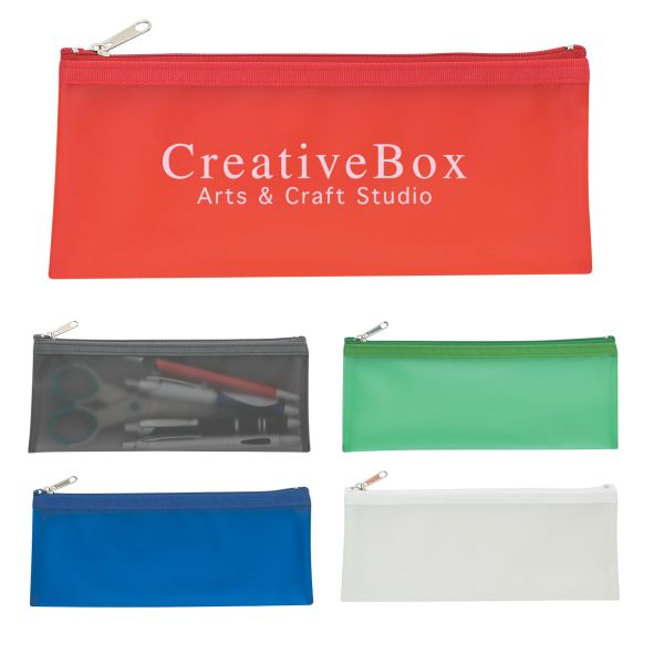 Main Product Image for Custom Printed Zippered Pencil Case