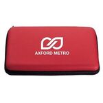 Zippered Travel Case - Red