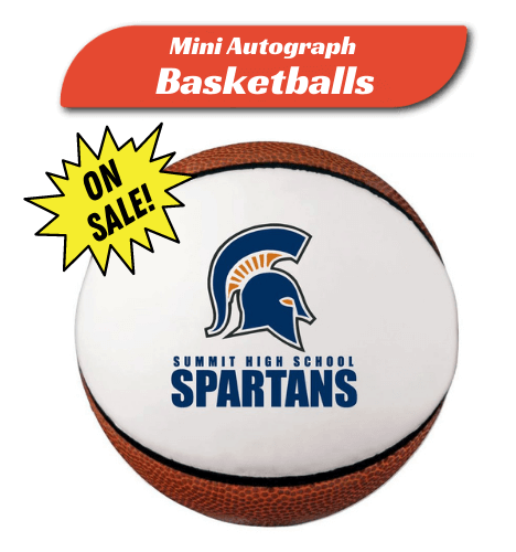 Custom printed autograph Basketballs!