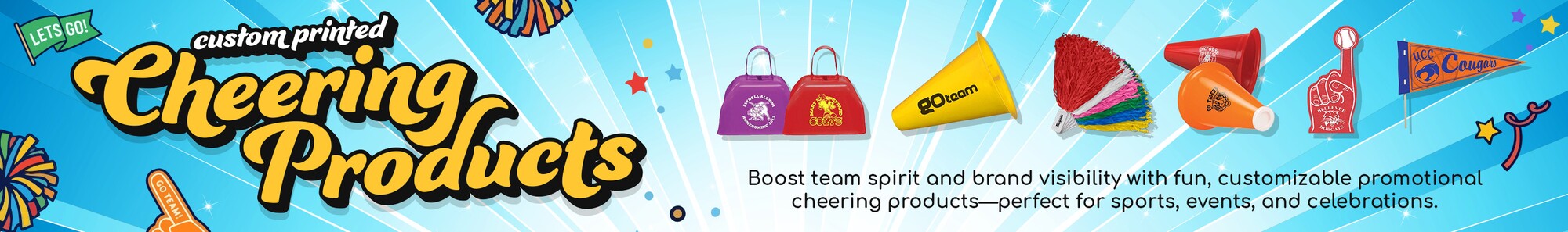 custom-cheering-products, branded-cheering-products, promotional-cheering-products, rally-towels, cu